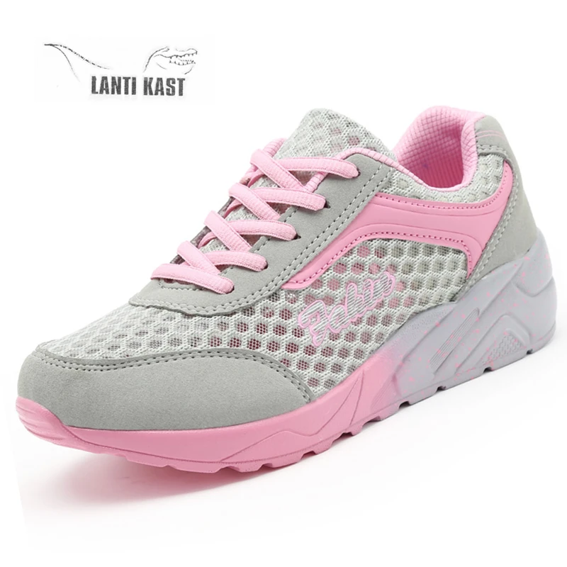 

Women Shoes Fashion Mesh Sport Shoes Female Sneakers Air Mesh Flat Casual Running Shoes Basket Sneakers  