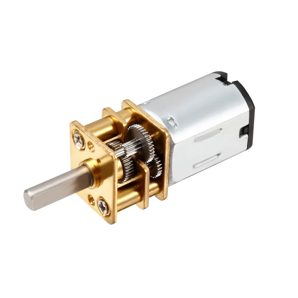 

Uxcell GA12-N20 DC 12V 1000RPM High Torque Rotary Speed Reduce Toy Car Gear Motor