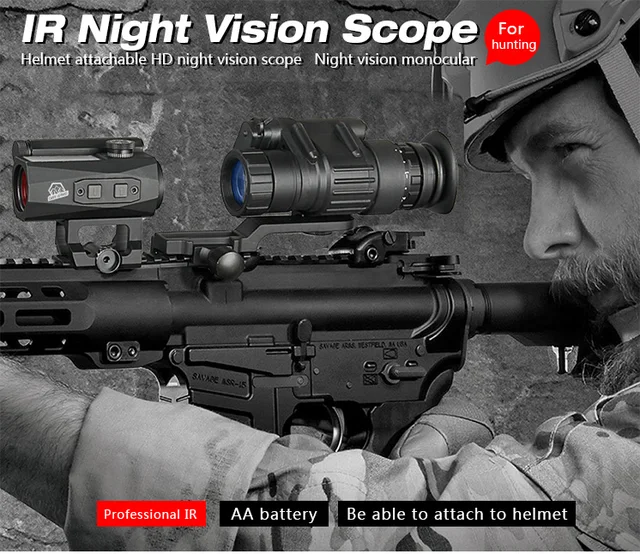top sale digital night vision scope pvs 14 infrared night vision