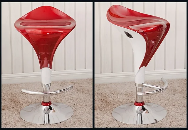 Sgabelli Cucina Moderni Rossi : Sedia di plastica da cucina vino di colore rosso hotel business
