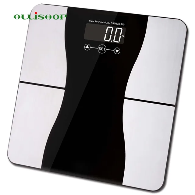 Alli Bathroom Scales Smart 180kg 400lb With Weight Measuring Alli Bathroom Scales Smart 180kg 400lb With Weight Measuring Bmi Body Fat