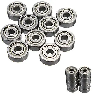 10PCS V623ZZ Skateboard Bearing Miniature Bearing V-groove bearings 3*12*4mm