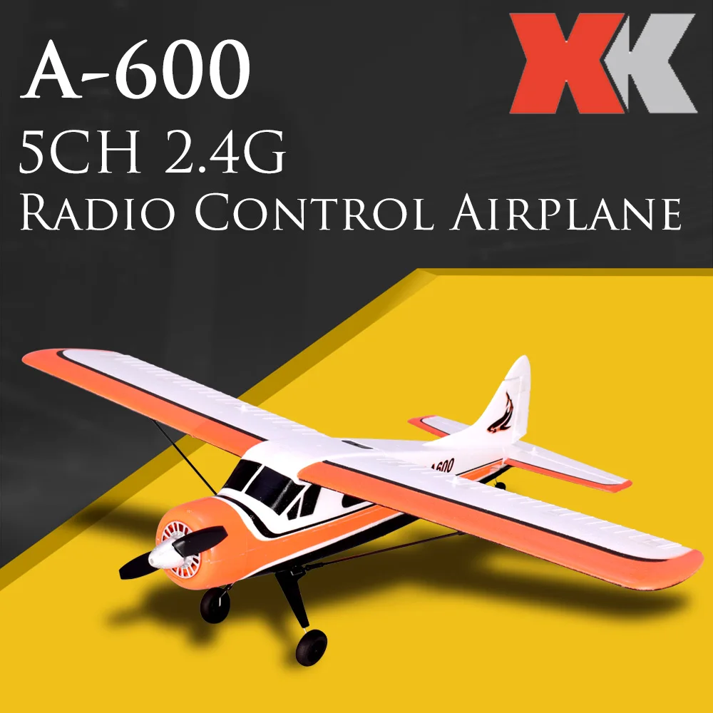 XK DHC 2 A600 Wltoys X4 передатчик 4G 5CH бесщеточный 3D6G система самолет совместим с FUTABA S FHSS RC