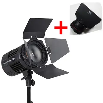

Nanguan CN-P100WA COB LED studio light with Rotating focusing lens and Barn door accessories set for Photography Lights
