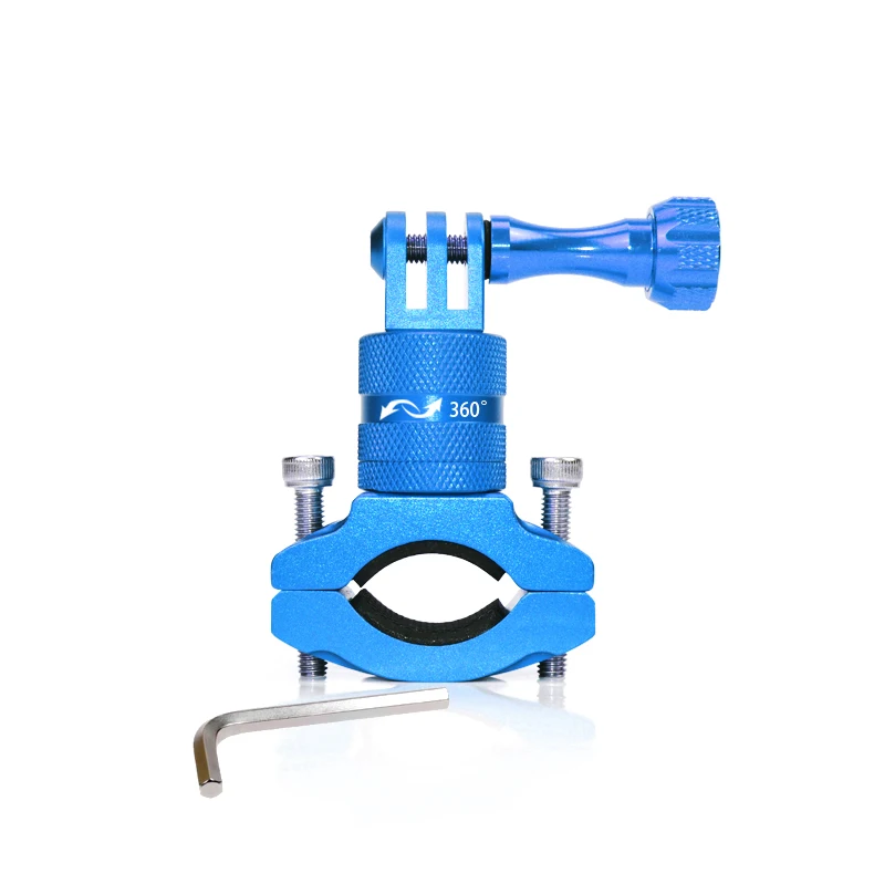 

For Gopro Hero 4/3+/3/2/1 Mount CNC Aluminium Bike Motorcycle Handlebar Roll Bar Mount Bicycle Handlebar Mount Stand Holder