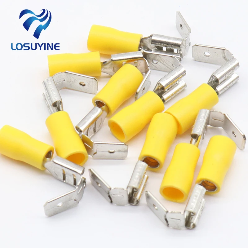Buy 20x Crimping Connectors Piggyback Female Spade