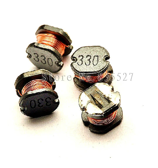 

50PCS/LOT SMD power inductors CD54 33UH printing 330
