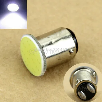 

1pcs New Signal Lamp Super Bright White 12V 1157 BAY15D 12 SMD COB White Car Signal Lamp Brake Parking Light Bulb