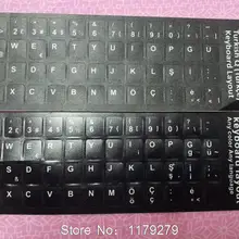 2 шт./лот, Новое поступление, Турецкая клавиатура, наклейка, турецкое письмо, водонепроницаемые наклейки на клавиатуру, Turk Klavye Etiketler