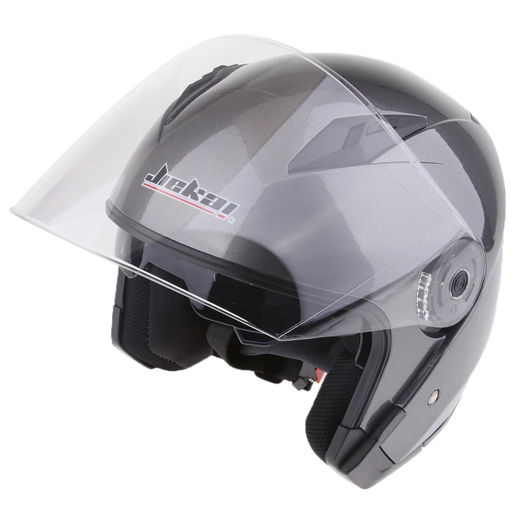 33 x 24 cm Summer/Winter Motorcycle Bike 3/4 Open Face Half Helmet Full Shield Visor Helmets Face Open Motorcycle Helmet M-XXL