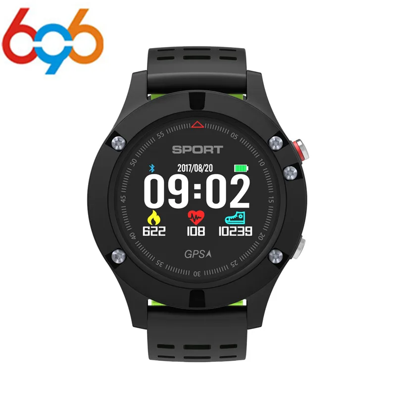 

696 NO.1 F5 GPS Smart Watch MTK2503 Altimeter Barometer Thermometer Bluetooth 4.2 Smartwatch Wearable Devices for IOS Android