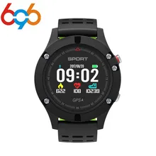 696 NO 1 F5 GPS Smart Watch MTK2503 Altimeter Barometer Thermometer Bluetooth 4 2 Smartwatch Wearable