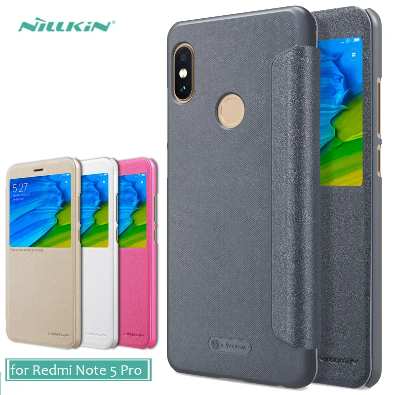 Для Xiaomi Redmi Note 8 7 6 5 Pro чехол NILLKIN роскошный Флип кожаный чехол для телефона для Redmi Note 8 7 6 5 Pro задняя крышка