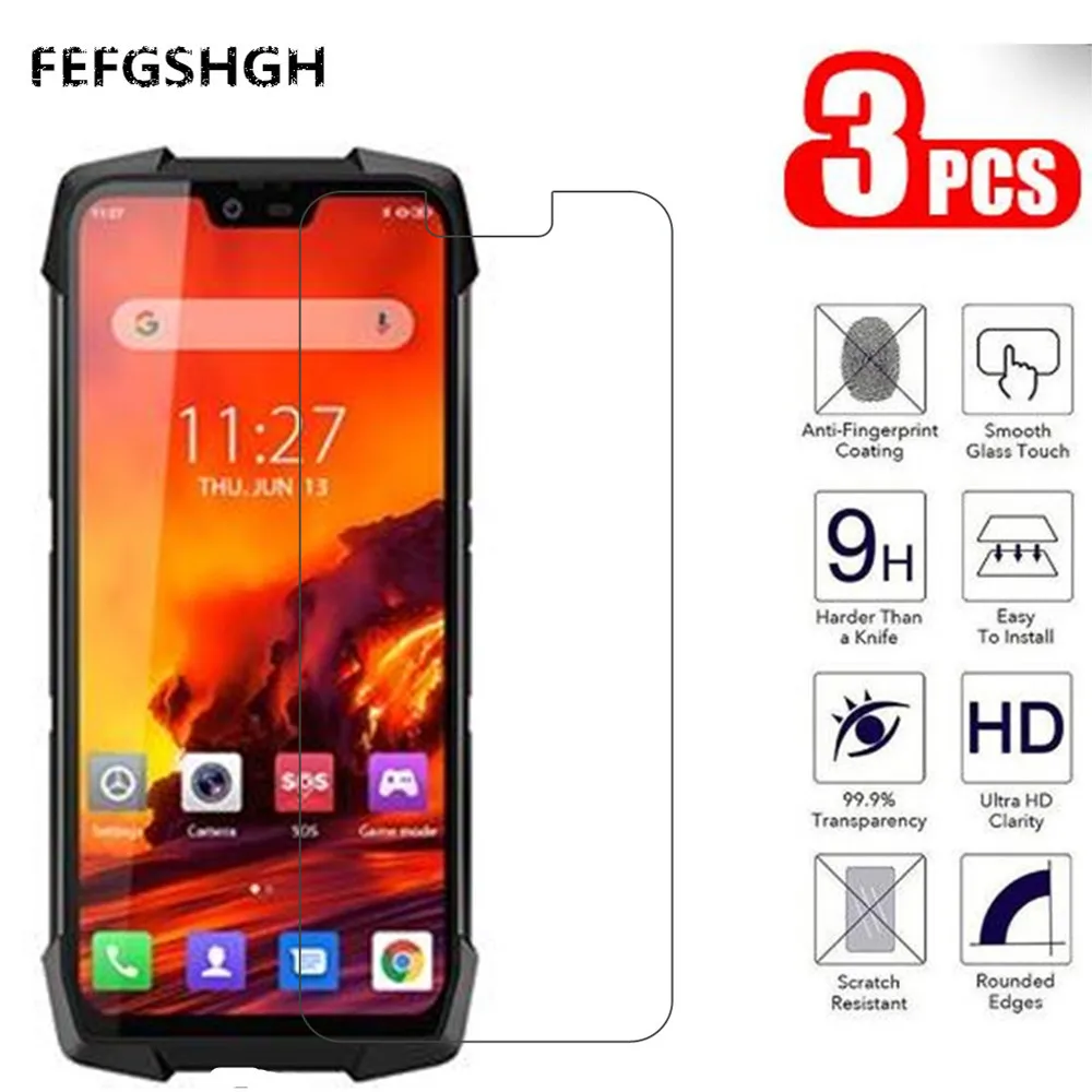 2.5D 9H закаленное стекло для Blackview BV9700 Pro Защитное экрана на искусственное |