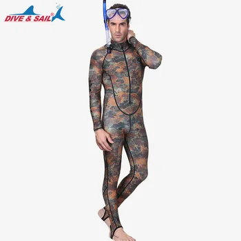 

Camouflage Wetsuit Surfing Diving Couples Swimwear Zipper One piece bathing suit Slim Comfortable Jumpsuit Swimsuit