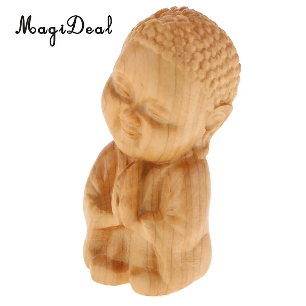 Wooden Elephant Buddha Figurine Sculpture Statue Wedding Birthday Gifts Decorative Ornaments