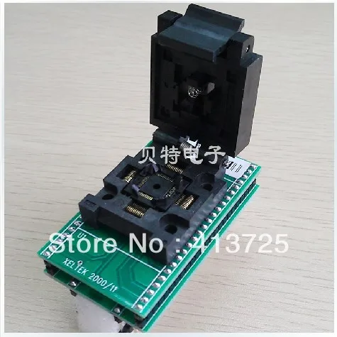 Xeltek IC burn seat SA248 seat adapter TQFP48/QFP48 ic burn lqfp80 seat adapter v850es kf1 80gc test