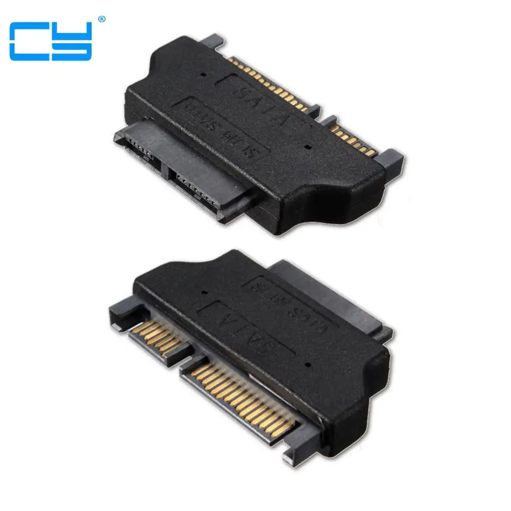 22Pin 7+15 Pin Male Plug to SATA 22Pin Female Jack Convertor M//F Adapter EC