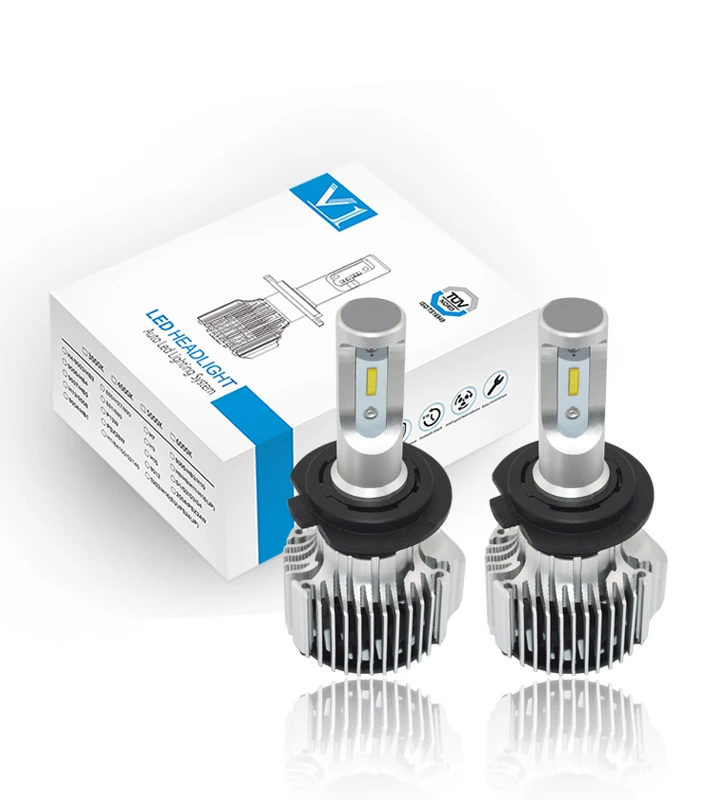 Us 33 6 20 Off V1 55w Led Headlight Auto Lighting System 6000k H7 Light Bulb Headlamp Daytime Lamp Drl In Car Us 33 6 20 Off V1 55w Led Headlight Auto Lighting System 6000k H7 Light Bulb Headlamp Daytime Lamp Drl In Car