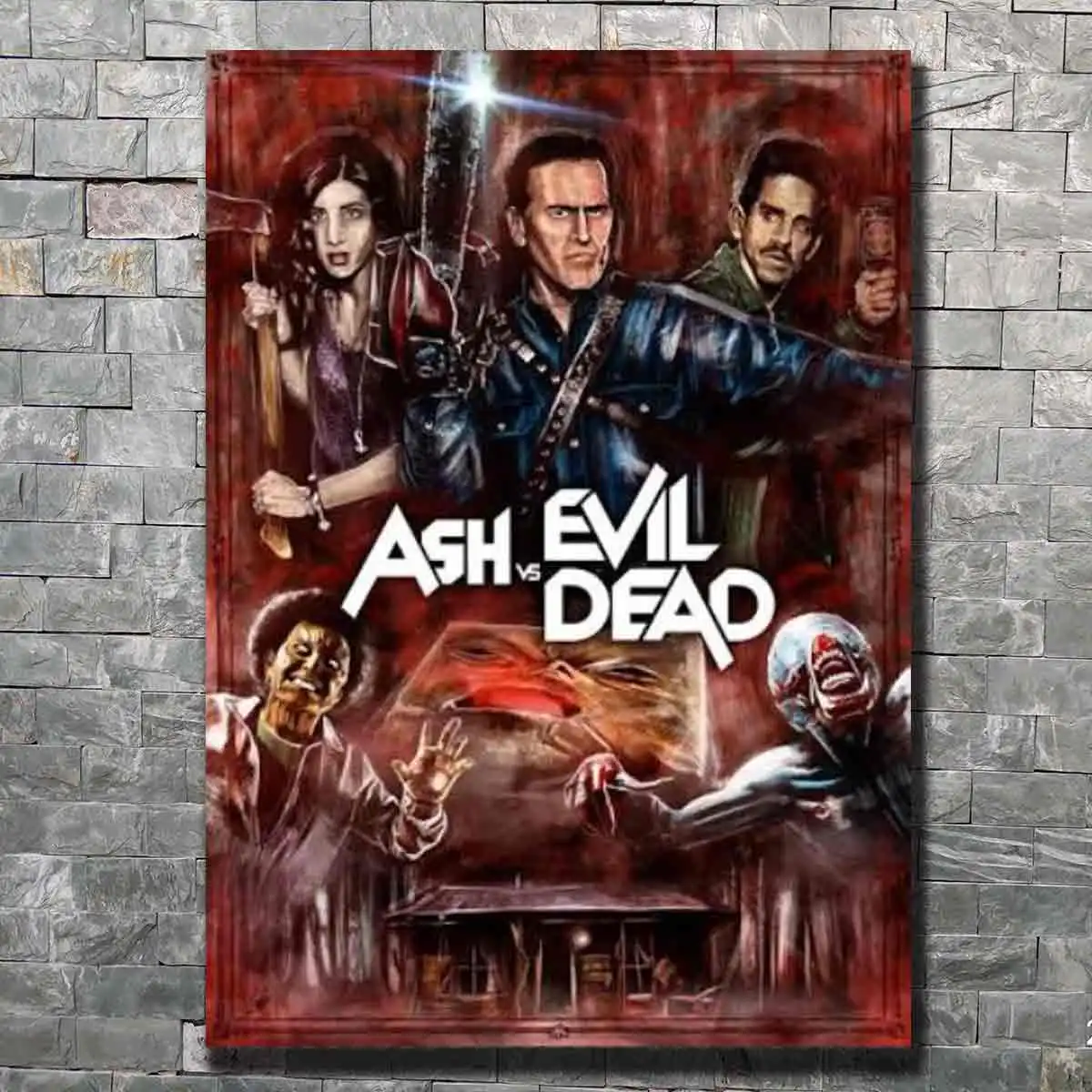 Ash vs Evil Dead Movie Silk Poster 12x18 24x36 inch