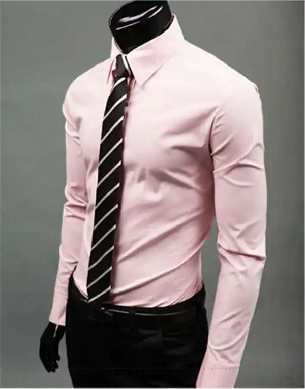 Venta > camisa salmon hombre > en stock