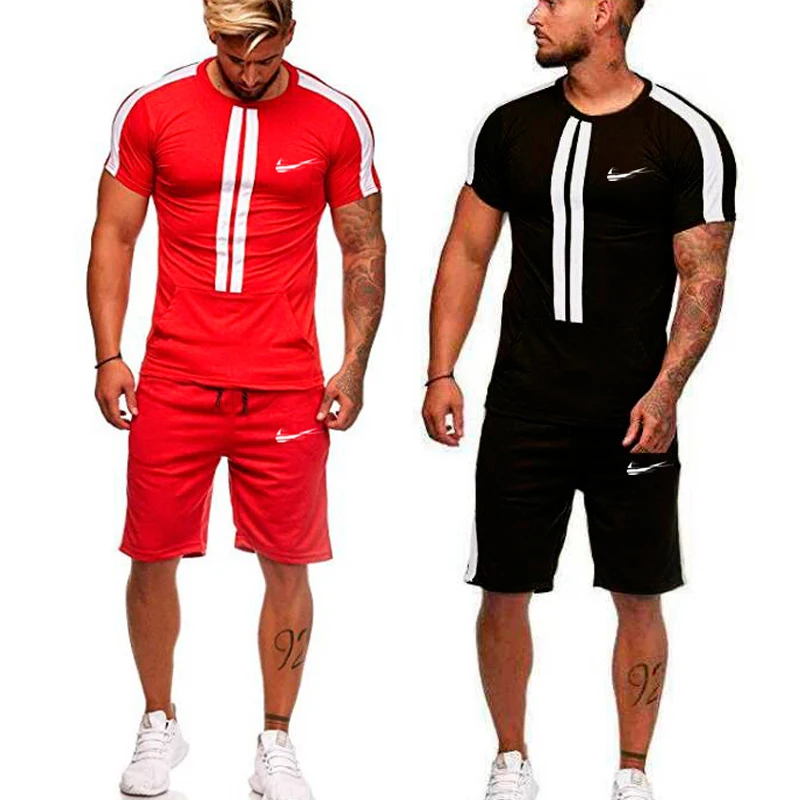 

Men's Sportswear Suit Brand Gym Tights football Training Clothes Workout Jogging Sports Set Running Tracksuit Dry Fit Plus Size