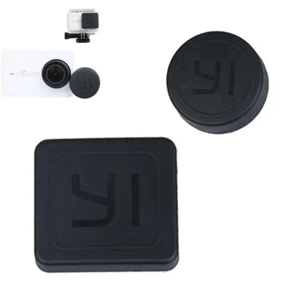 

Lens Cap Cover for Xiaomi Yi 2 4K Waterproof Housing Case Lens Protective Cover for Sports Xiaomi yi 2 Action Camera Accessories