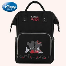 Disney пеленка сумка Детская сумка мультфильм Мумия Материнство подгузник сумка брендовая Водонепроницаемая Путешествия Рюкзак Дизайнер уход сумка