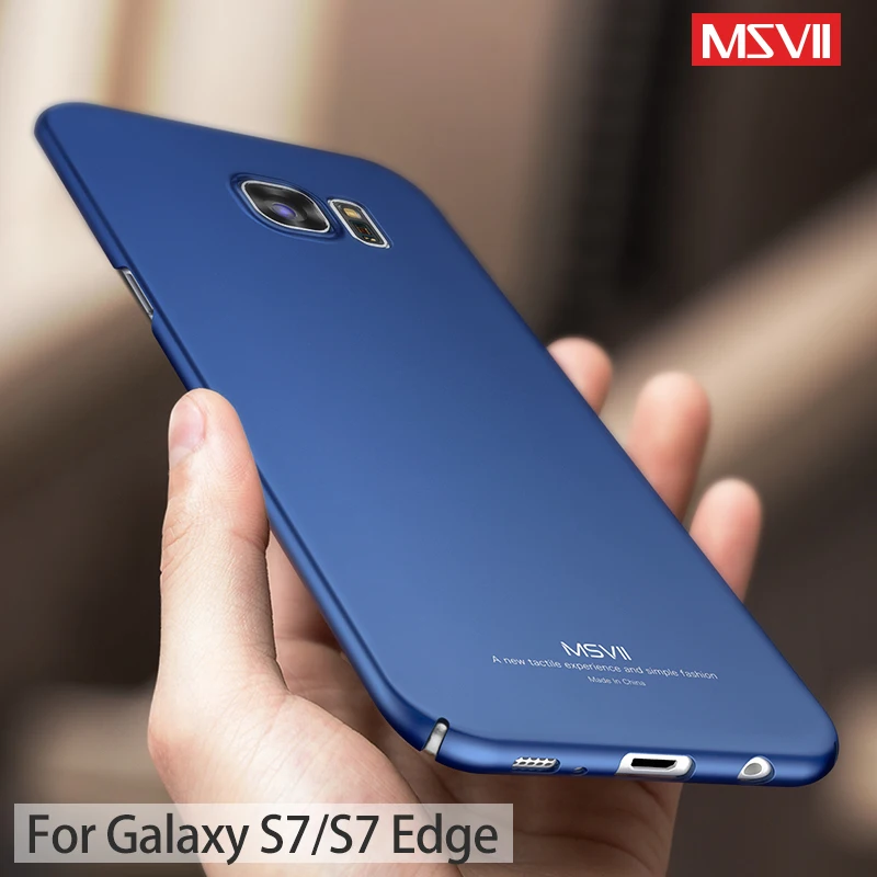

Msvii S7 Edge Case For Samsung Galaxy Slim Protection Phone Case For Samsung S7 S7 Edge Cover Shell Shockproof PC Hard