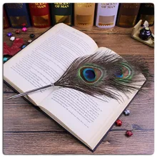 Два павлина Глаза ручка, шариковая ручка и перьевая ручка на выбор