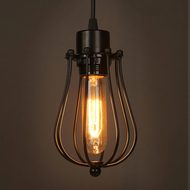 FRLED подвесной светильник в скандинавском классическом стиле черная проволочная