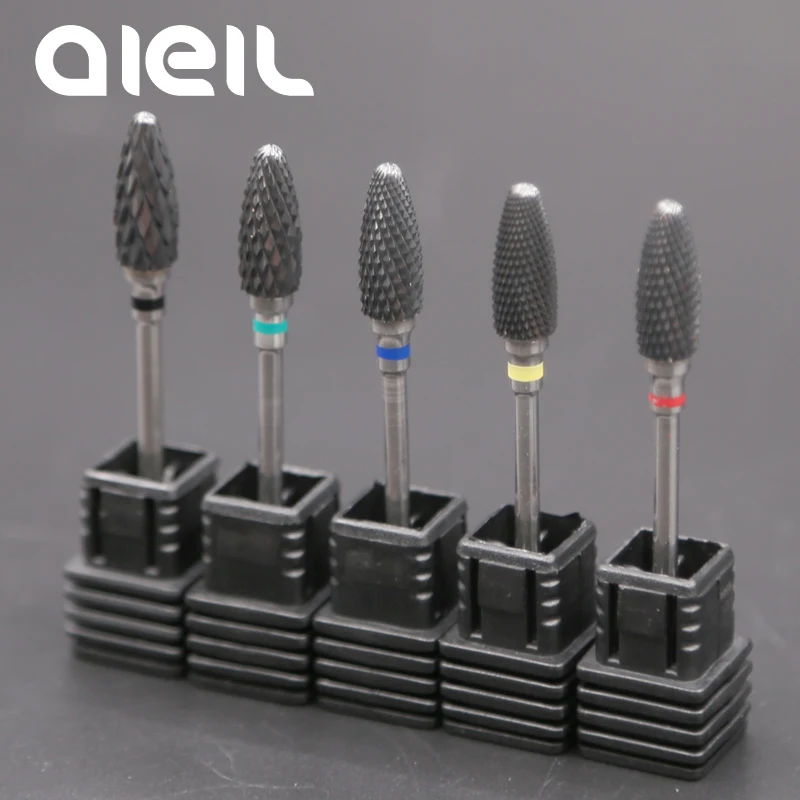 Nail Drill Bits Ceramic Milling Nail Drill Bits Manicure Mill Ceramic Milling Cutters For Manicure Electric Machine Drill Bits  (2)