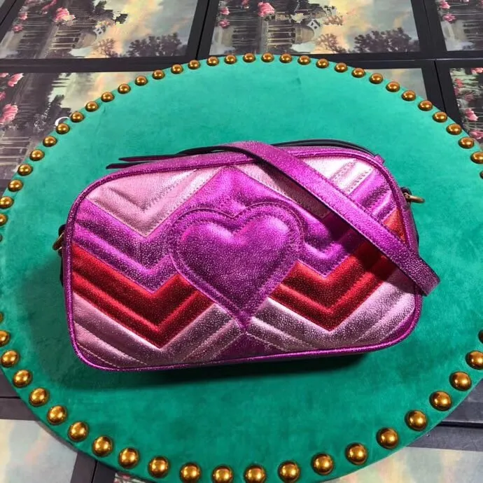 

win warm praise from customer Luxury package top quality fashion designer design Pink hearts luxury handbags women bags designer
