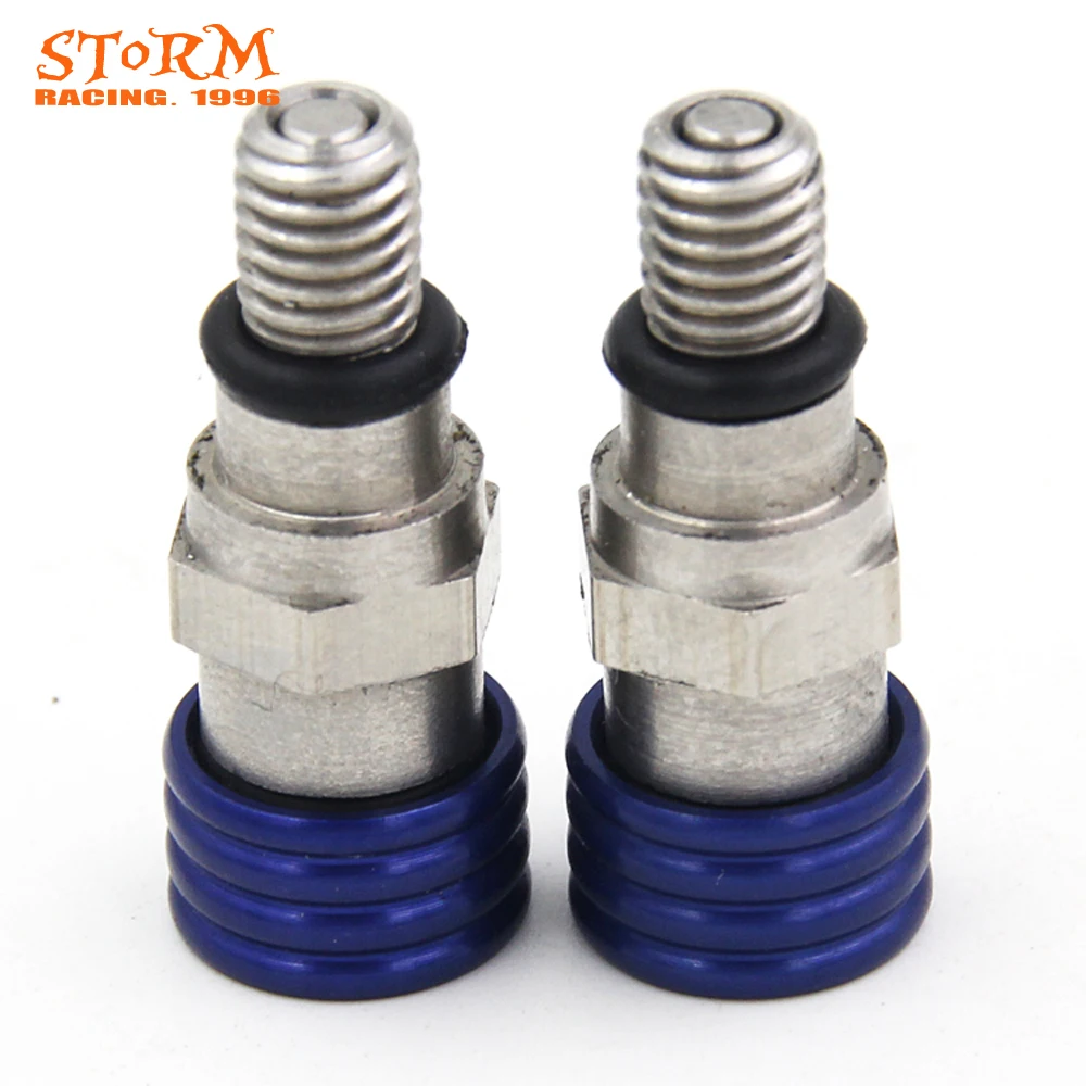 M5 * 0 8 мм Алюминиевый винт для воздушного клапана мотоцикла Yamaha YZ85 YZ125 YZ250 YZ250F YZF250