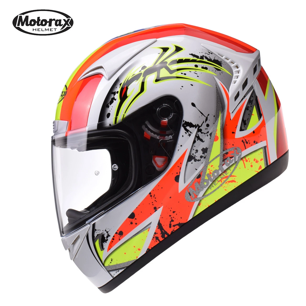 Casco de motocicleta de carreras de MOTORAX Capacete Casque Moto Kask Helm para Motorsiklet|Cascos| -