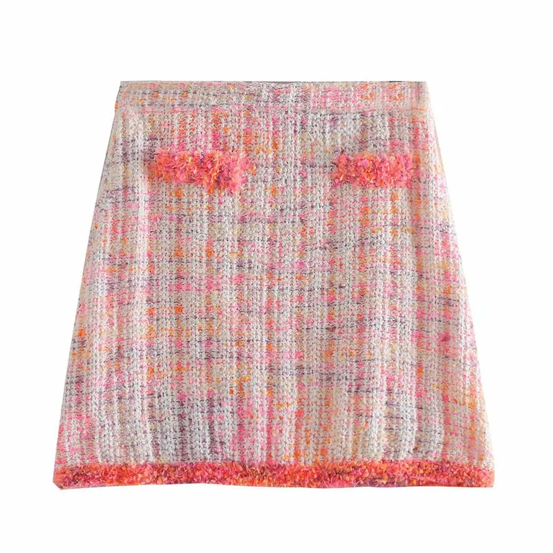 Модные женские туфли прямые Mujer Bb48-9238 в европейском и американском стиле Модные пушистые мини юбка