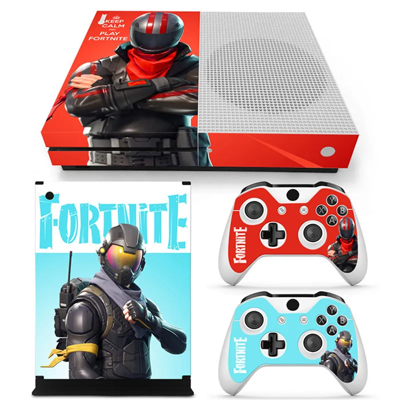 30% скидка наклейка на скины с дизайном Fortress для Microsoft Xbox One Slim Console|Наклейки| |