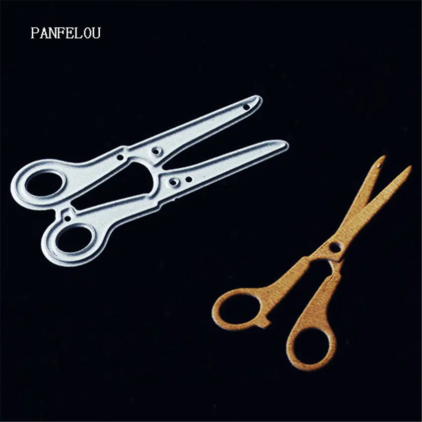 PANFELOU Easter Hand scissors Scrapbooking DIY album cards paper die metal craft stencils punch cuts dies cutting | Дом и сад