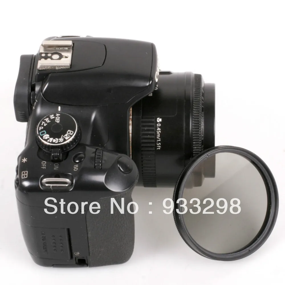 Polarizing Glass Filter 62mm Digital CPL Circular Polarizer for Canon