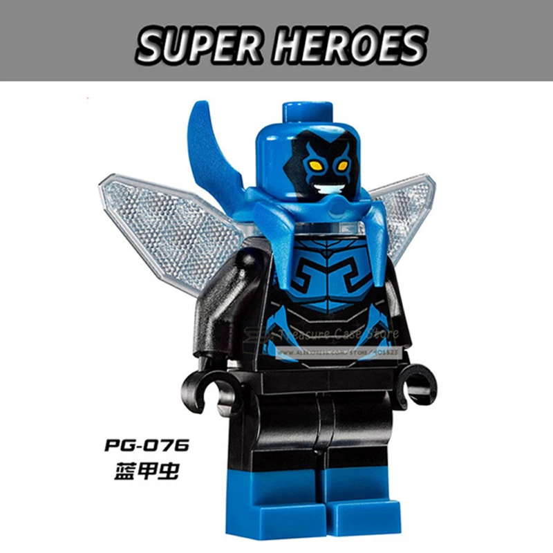 

PG076 Blue Beetle figure Super Hero Building Toys Blocks