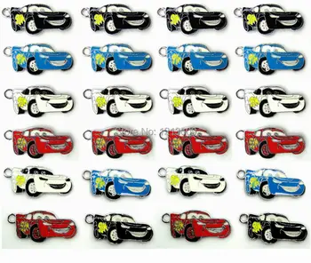 

New 50pcs Mixed Car Charms Pendants Jewelry Making DIY Free Shipping