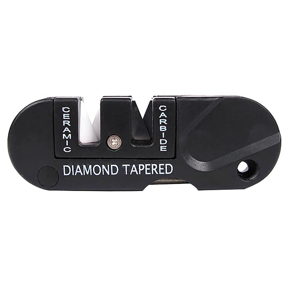 2016 New Three Stages Ceramic Carbide Diamond Knife Sharpener Pocket