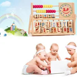 Детские интерес Обучающие игрушки развивающего обучения Универсальный клапаном счеты Детские деревянные игрушки математические игрушки