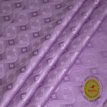 Классическая африканская ткань Германия импорт хлопчатобумажная пряжа Базен Riche Королевский Shadda парча для свадебной одежды FEITEX