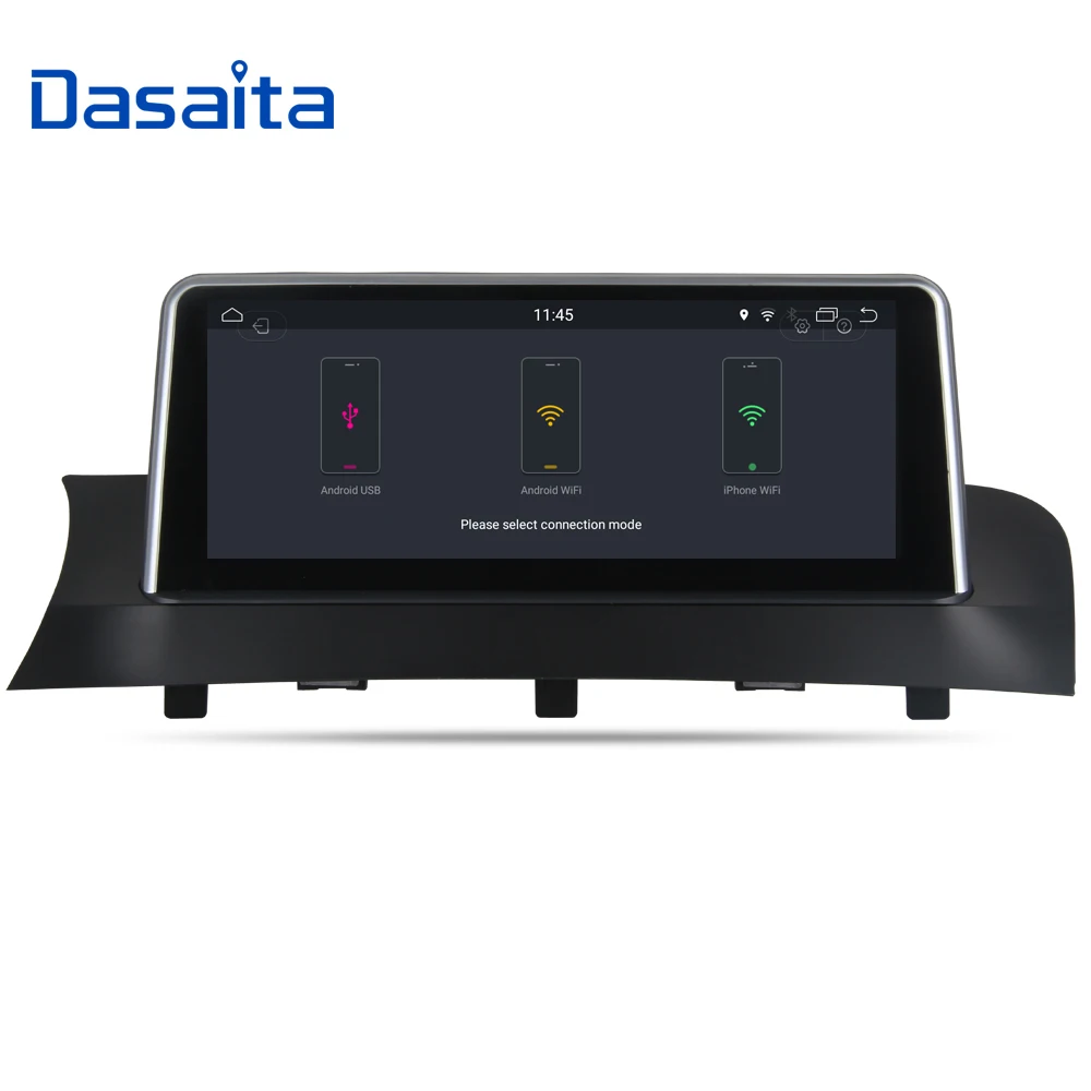 Perfect 10.25" Android 9.0 Car Audio Stereo for BMW X3 F25 X4 F26 2011 2012 2013 2014 2015 2016 2017 GPS Navigation Bluetooth Wifi NBT 1