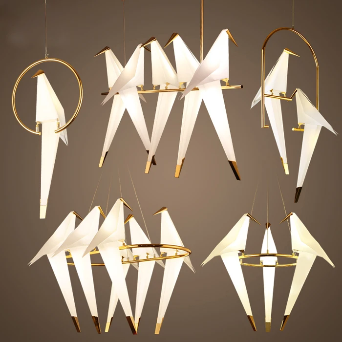 

Nordic Postmodern Parrot Bedroom Pendant Light Bedside Balcony Restaurant Clothing Store Bird Decoration LED Lamp Free Shipping