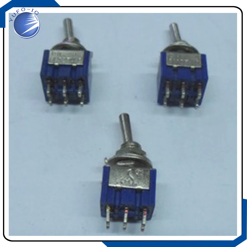 Бесплатная доставка 10 шт. тумблер 6Pin DPDT ON-ON 6A 125VAC | Обустройство дома