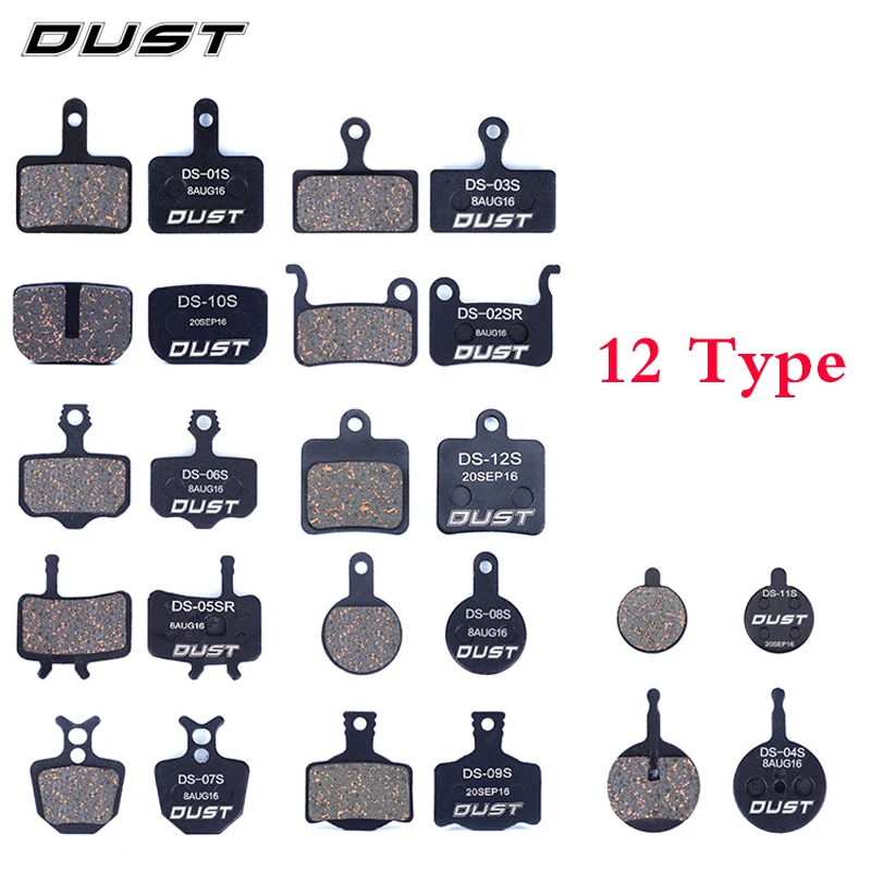 Dust 1 Pair Mtb Bike Brake Pads Mountain Bicycle Disc Brake Pads Semi