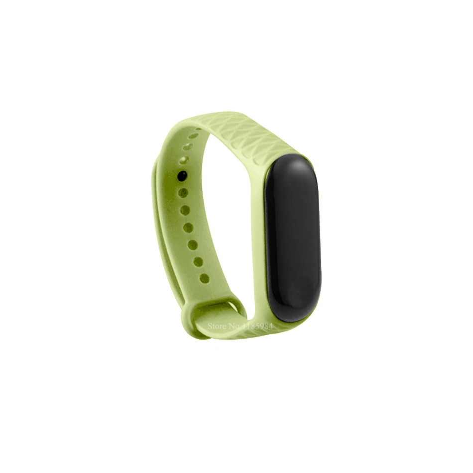 Сменный Браслет для Xiaomi Mi Band 3 4 спортивный силиконовый ремешок наручных часов