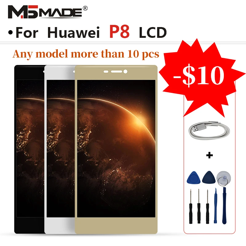 

For P Series LCDs Huawei P8 GRA-UL00 GRA-TL00 GRA-CL00 LCD Display Touch Screen Digitizer Replacment Assembly Parts